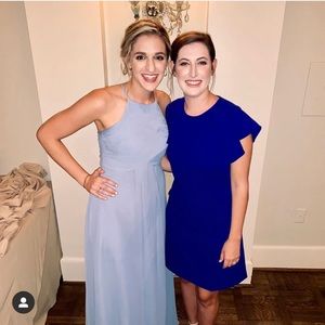 Calvin Klein Royal Blue Dress Sz 6 Wedding Guest / Formal